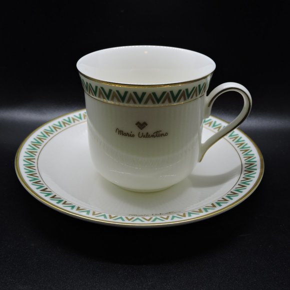 Mario Valentino - Momoyama Coffee Cup / Saucer Set (Set of 2) - Picture 2 of 9
